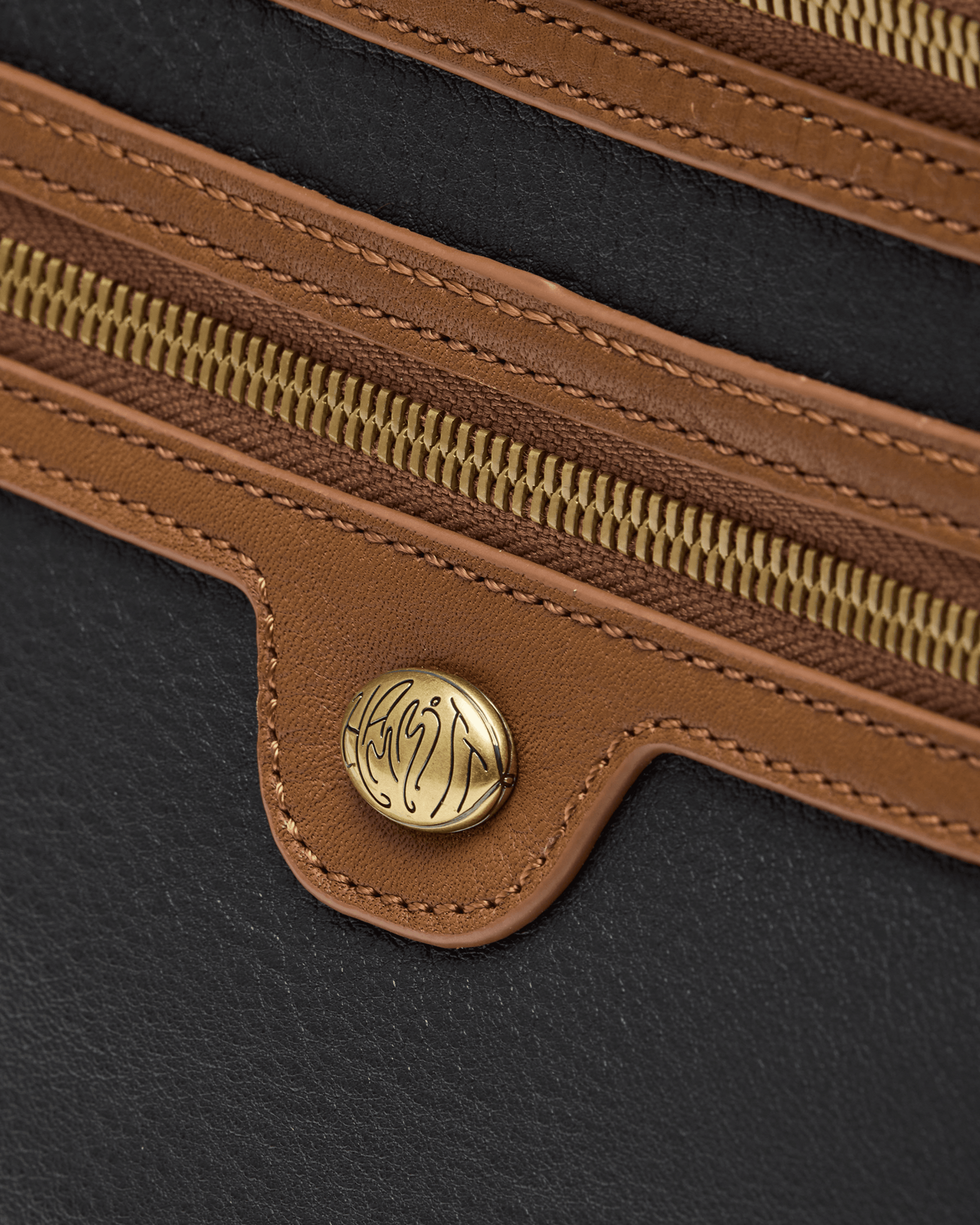 Hammitt Charles Crossbody East End/Antique Gold Lrg