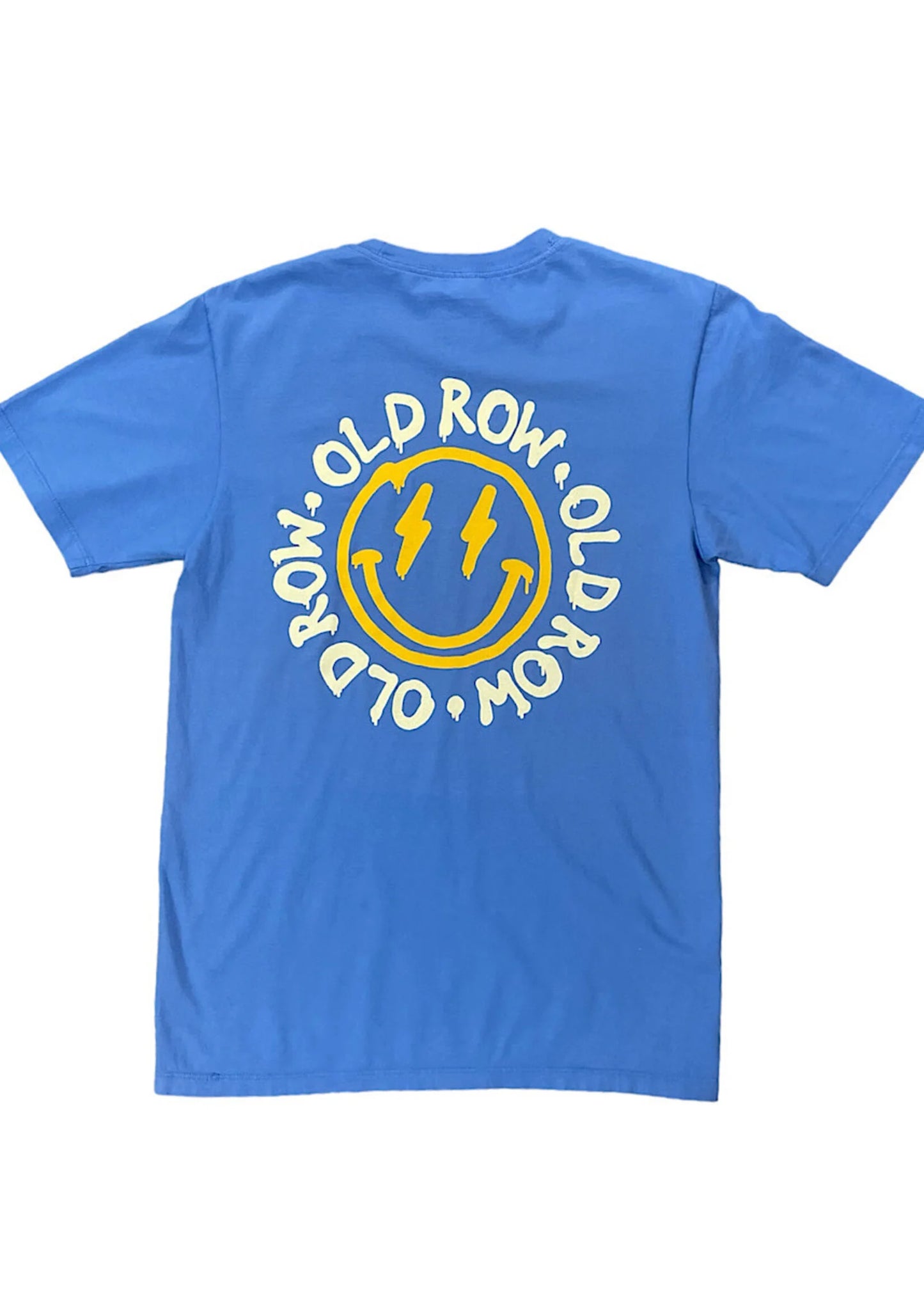 Old Row Happy Face Tee - Marine Blue