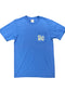 Old Row Happy Face Tee - Marine Blue