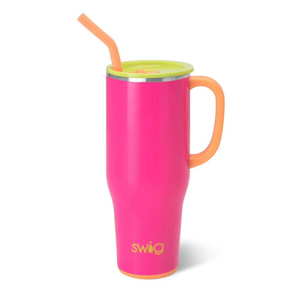 Tutti Frutti Initial Mega Mug - 40oz