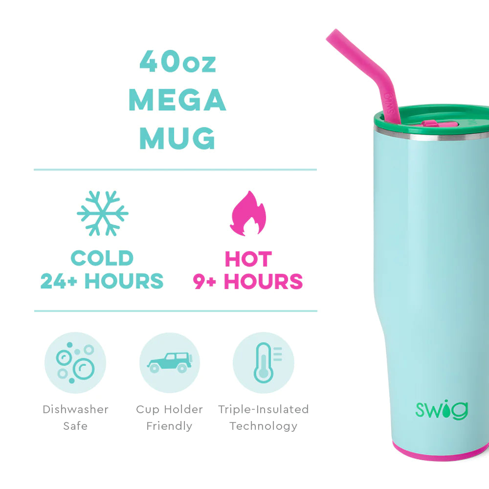 Prep Rally Initial Mega Mug - 40oz