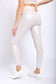 Bronze Pastel Foil Leggings - Grey