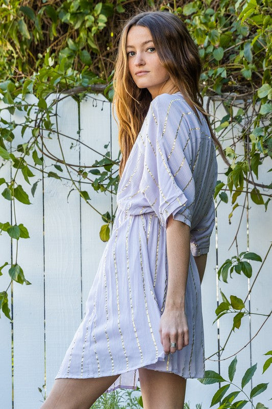 Jaxie Kimono Sleeve Dress