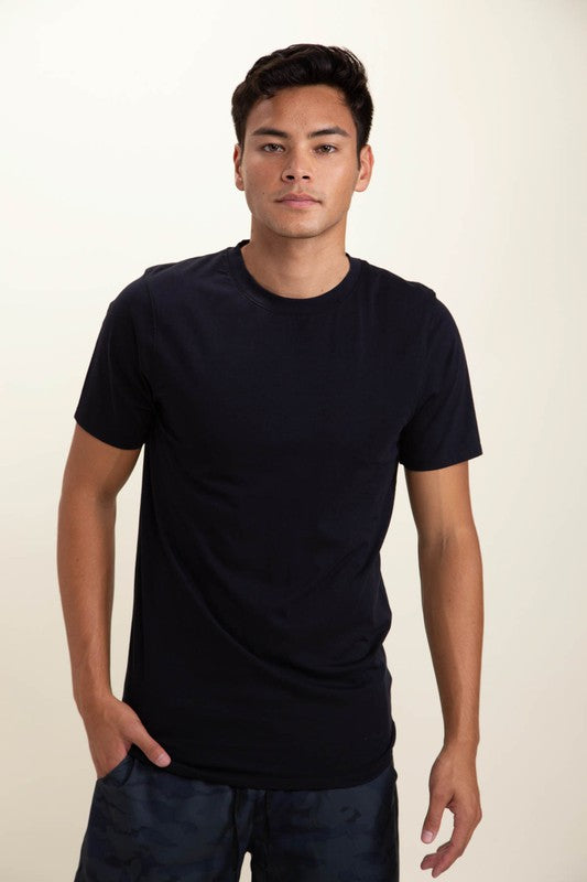 Black Athletic Tee