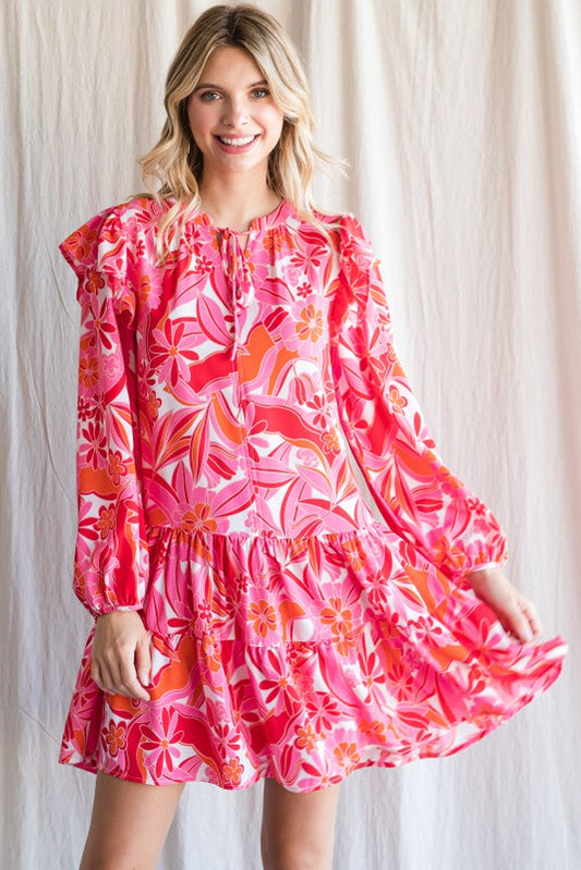 Love Fusion Floral Dress