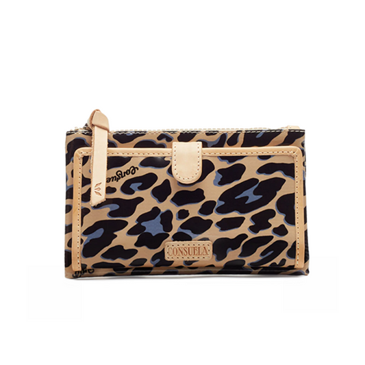Consuela Slim Wallet - Blue Jag