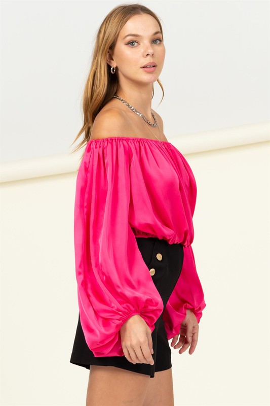 Amelia Top - Fuchsia