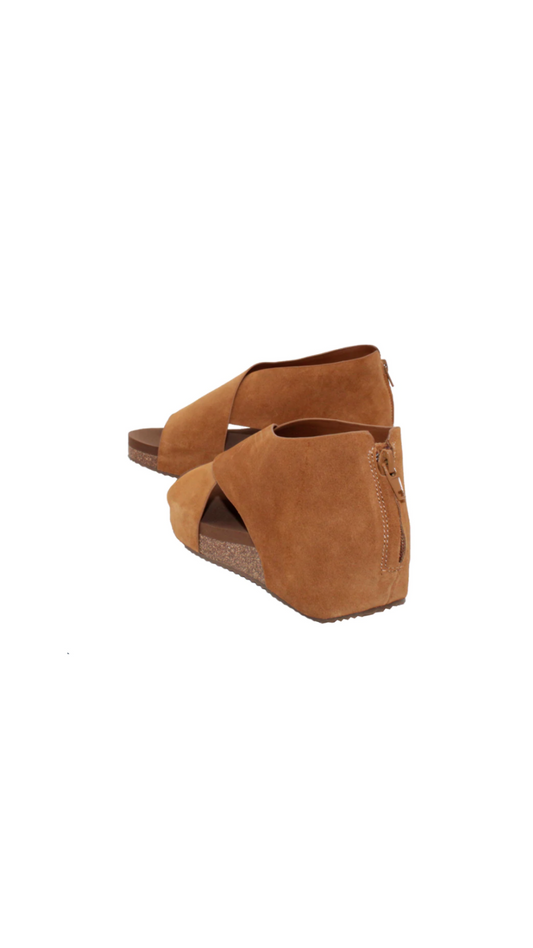 Alton Suede Sandals - Tan