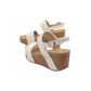 Summerlove Bone Linen Sandal