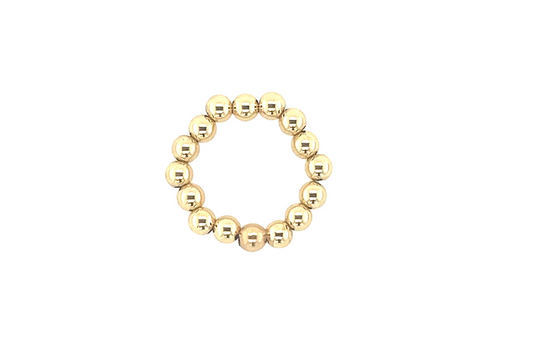 Bara Boheme 4mm Ball Bead Ring Size 7