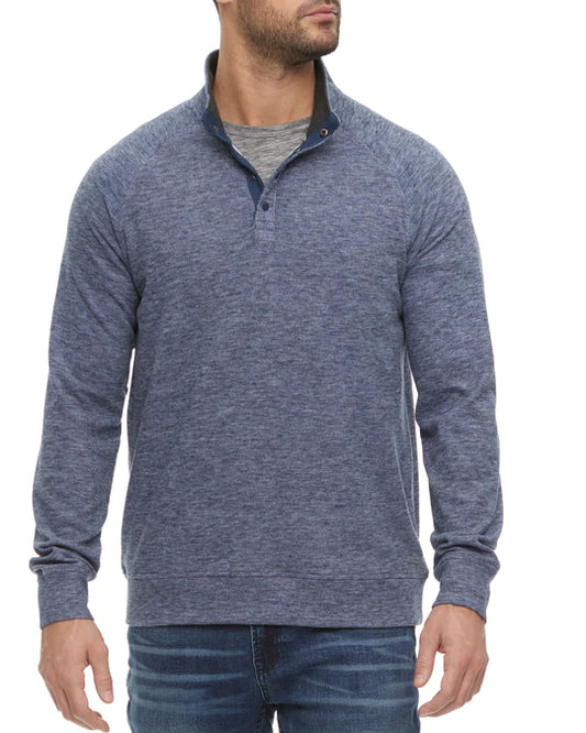 Citro Quarter Snap - Navy Heather