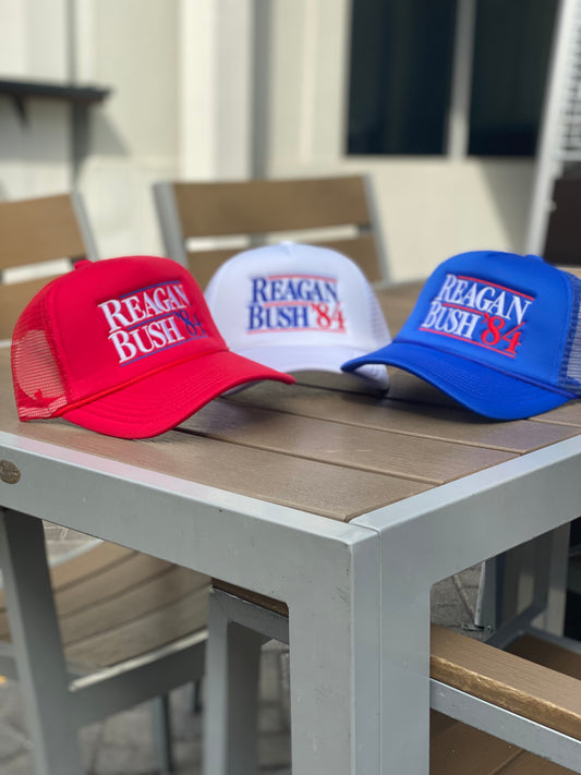 Reagan Bush Embroidered Hat