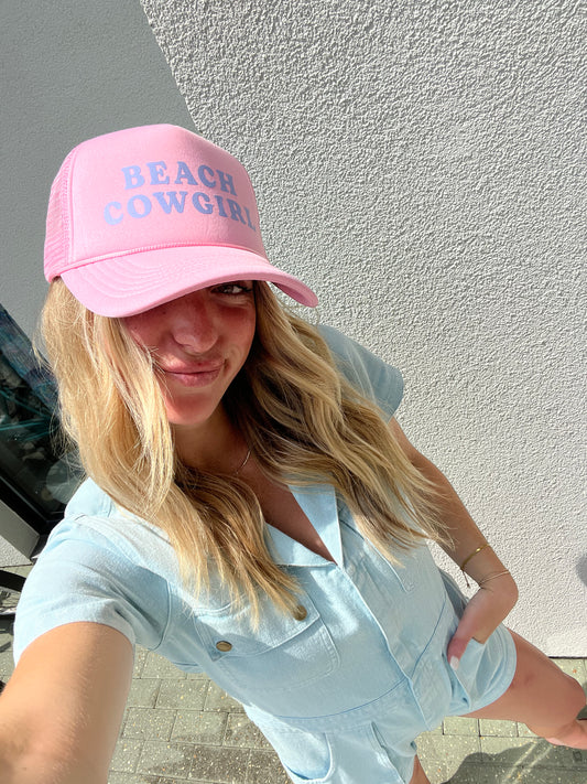 Beach Cowgirl Trucker Hat