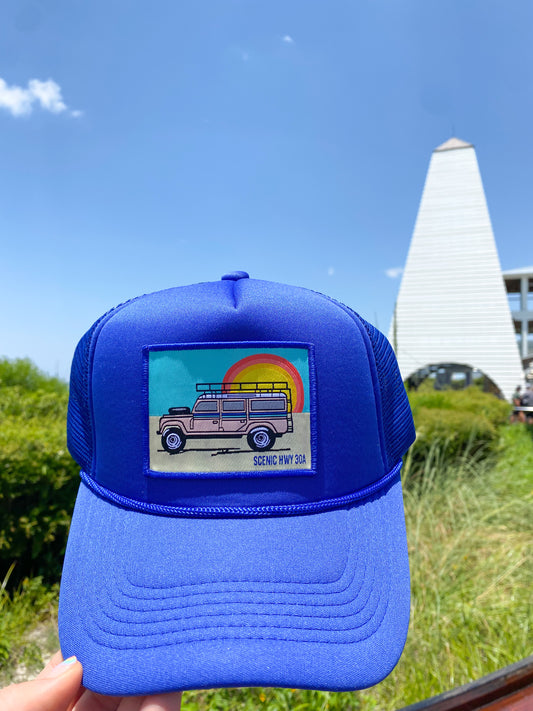 Scenic HWY 30A Patch Hat