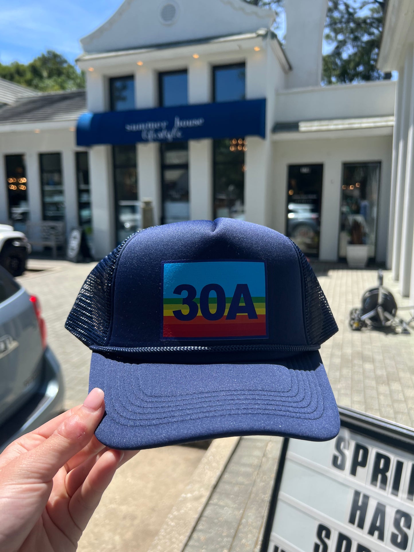 30A Striped Hat