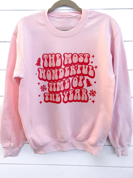 Most Wonderful Time Sweatshirt