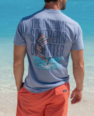 Seawash Tee - Blue Marlin