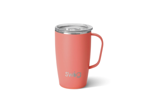 Coral Travel Mug