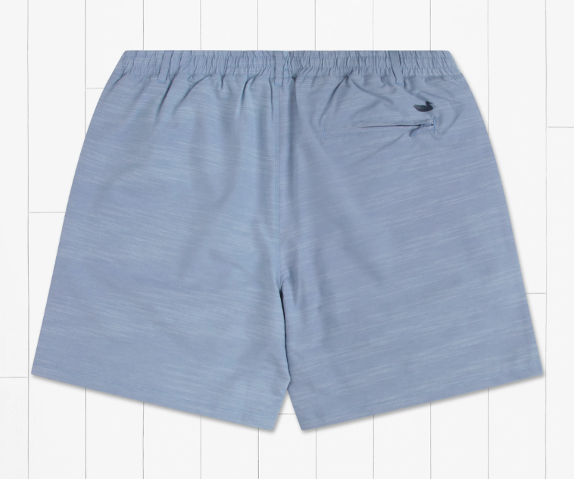 Marlin Lined Performance Short - Washed Blue