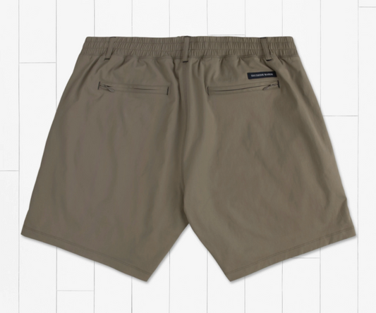 Billfish Lined Performance Short - Burnt Taupe