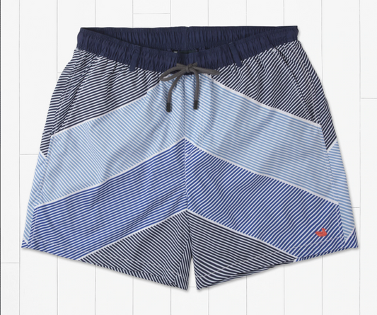 Dockside Swim Trunk - Navy/Blue
