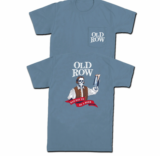 Old Row Lager Tee - Blue Jean