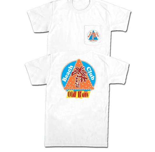 Old Row Beach Club Pocket Tee