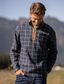 Platte Windowpane Pullover