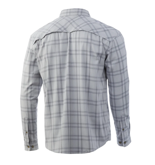 Huk Awendaw Flannel - Oyster