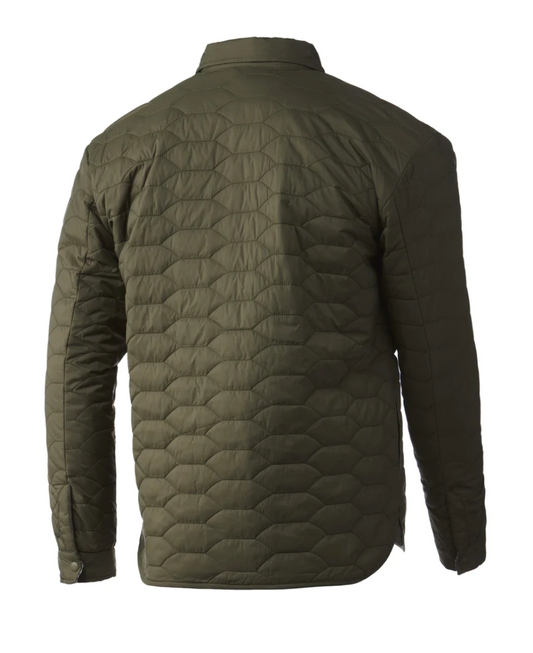 Tarpon Quilt Shacket - Moss