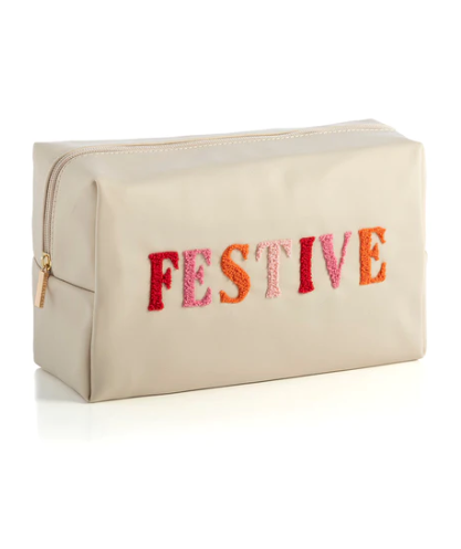 Cara Festive Cosmetic Bag