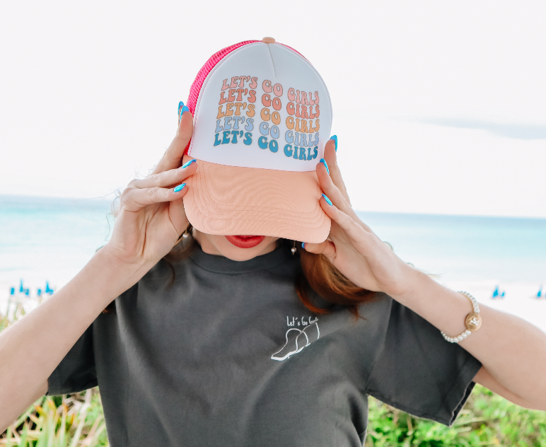 Let's Go Girls Trucker Hat