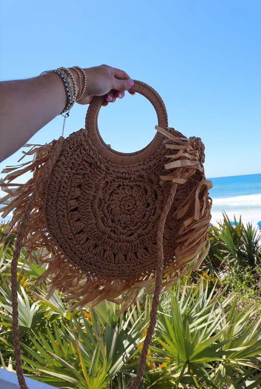 Rafia Tote Bag