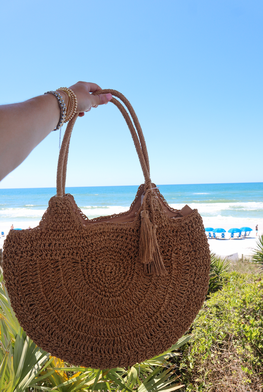 Rafia Tote Bag