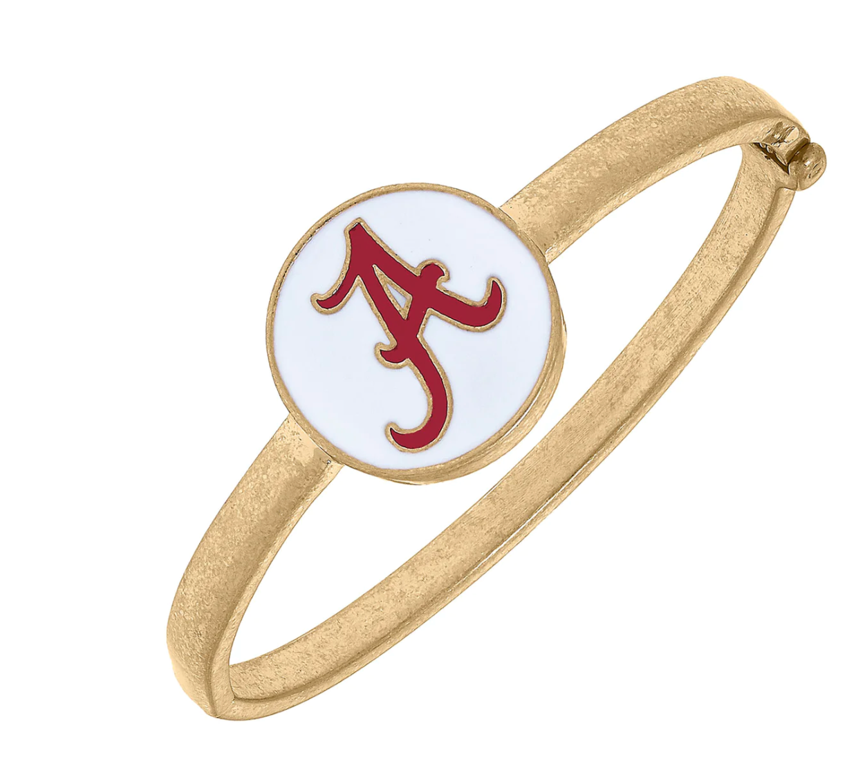 University Statement Hinged Bangle