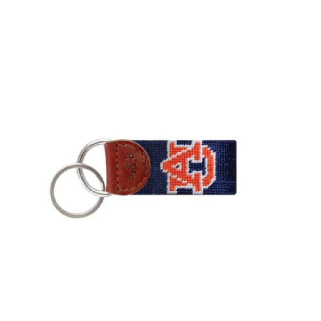 Auburn Key Fob - Navy