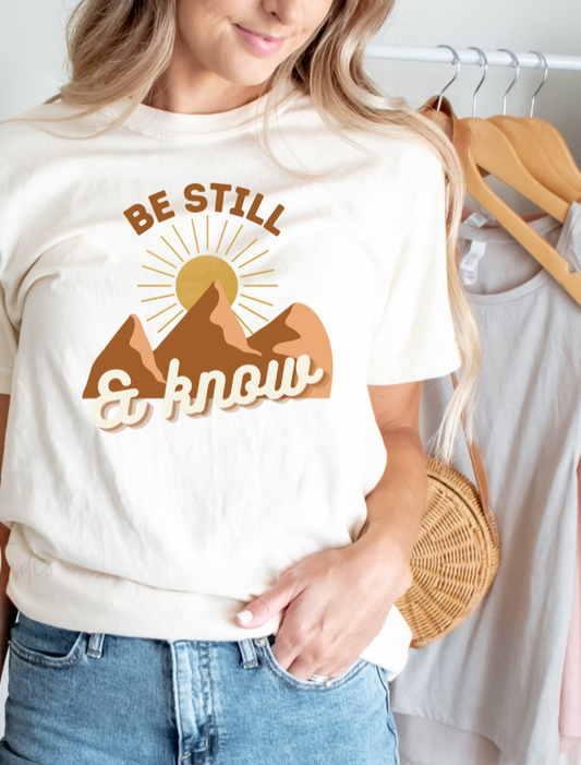 Be Still & Know Tee