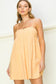 Carly Sun Dress - Amber Yellow