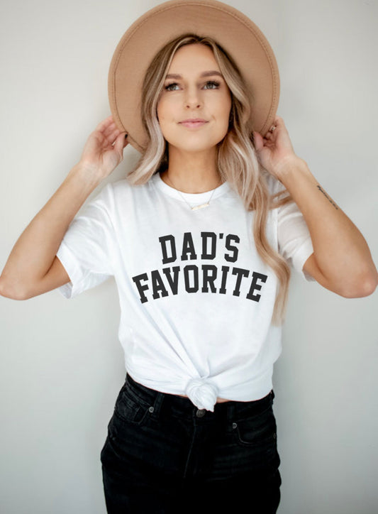 Dad’s Favorite Tee - White