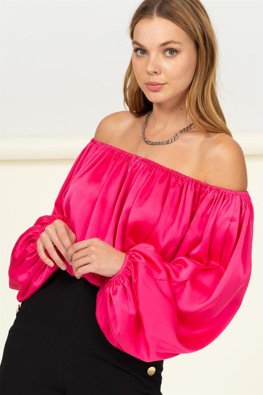 Amelia Top - Fuchsia