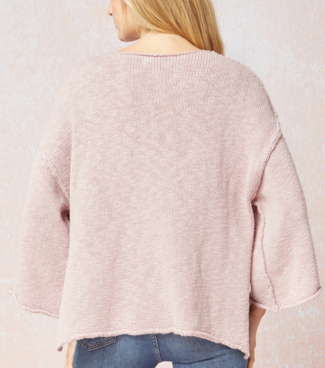 Soft Lavender Knit Sweater