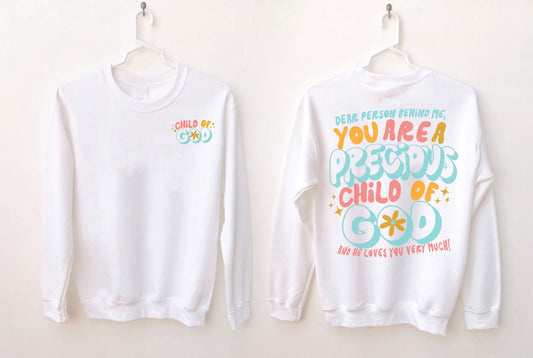 Dear Person, Child of God Sweatshirt