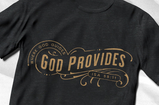 Where God Provides Tee