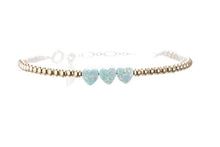 Bara Boheme Triple Heart Bracelet