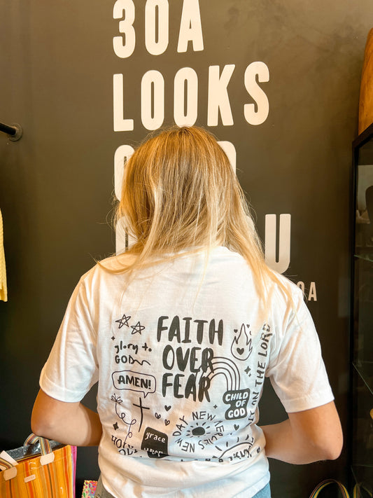 Bible Affirmation Tee - White