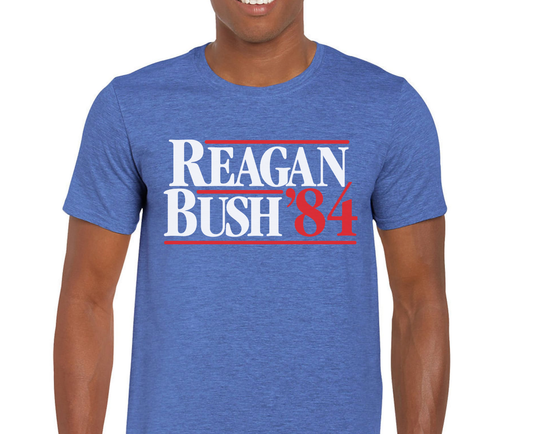 Reagan Bush '84 Tee (Blue)