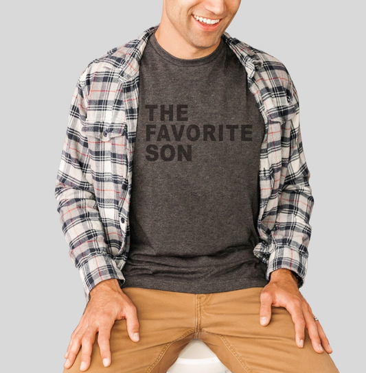 The Favorite Son Tee Graphite Heather