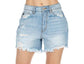 Hazel High Rise Denim Shorts