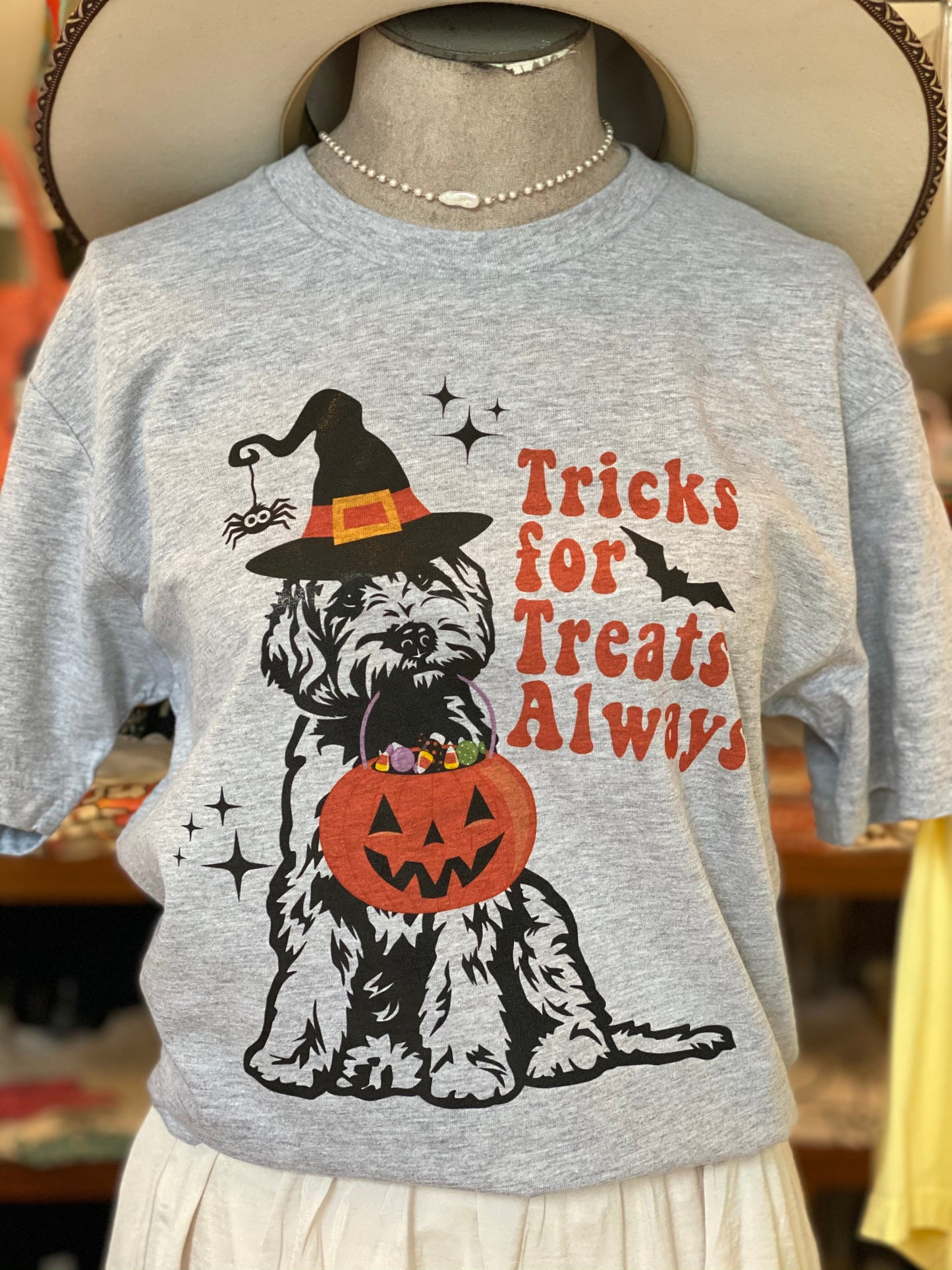 Tricks For Treats Always Doodle Tee