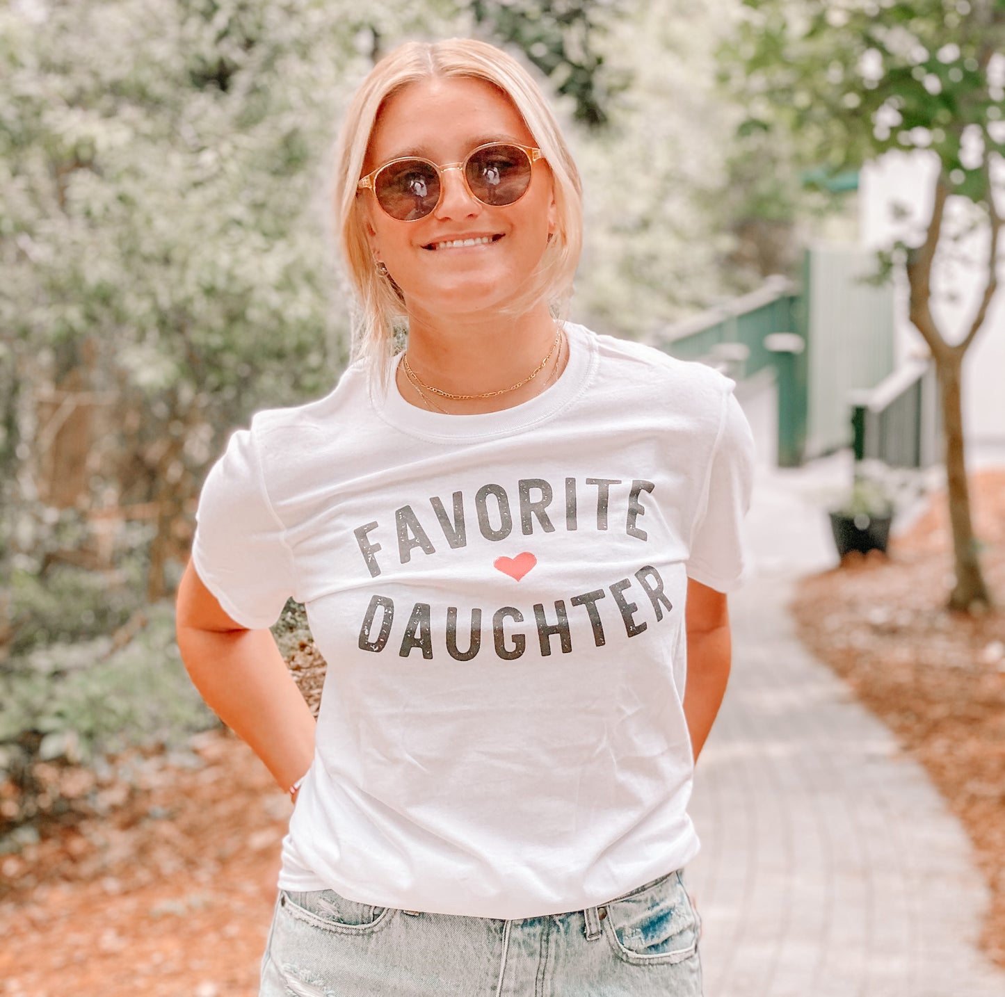 Favorite Daughter Tee (White)